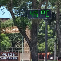 Orán, unas de las ciudades más calientes del país: la térmica alcanzó los 45ºC