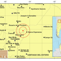 Fuerte temblor sacudió a Salta, fue de 4.8 grados