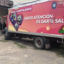 Los móviles odontológicos brindan servicio gratuito en Solidaridad y Villa Floresta