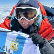 Argentina rompió el récord al ser la mujer más joven en escalar la cumbre del Everest