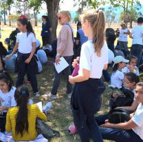 Más de 120 chicos disfrutaron de una mañana al aire libre en la Maratón de Lectura