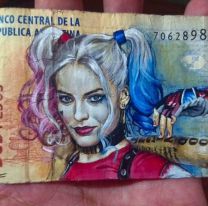 Un salteño rescató billetes de $2 y los convirtió en obras de arte