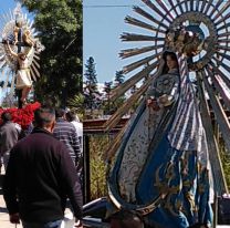 El Señor y la Virgen del Milagro están en Jujuy y esta noche hay procesión de antorchas