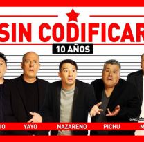 ¡Este domingo! / Llega &#8220;Sin Codificar 10 años&#8221;, el éxito humorístico del momento