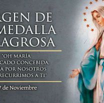 Hoy es la fiesta de la Virgen de la Medalla Milagrosa