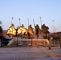 Se activó el protocolo contra el Covid-19 en la rotonda de los gauchos