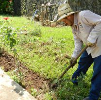 Los jardineros, uno de los rubros que están exceptuados de la cuarentena