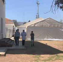 Nueva carpa para pacientes COVID-19 en el hospital San Bernardo