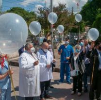 Homenajearon a los siete profesionales que dieron su vida por el covid-19