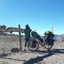 Recorre la emblemática Ruta 40 en bicicleta para cumplir un sueño