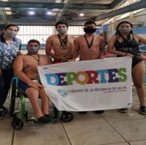 Salteños obtuvieron medallas en el abierto Argentino de Natación Adaptada