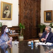 Bettina Romero se reunió con Alberto Fernández: gestionó fondos para evitar inundaciones