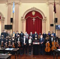 Reconocimiento a la Orquesta Sinfónica de Salta por la Cámara de Senadores