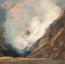 Prendieron fuego en la Cuesta del Obispo y causaron un desastre