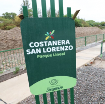 Feria de artesanos en la Costanera de San Lorenzo