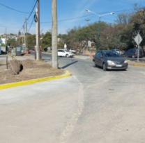 Quedó habilitado el tránsito por avenida Savio, en el ingreso a barrio Grand Bourg