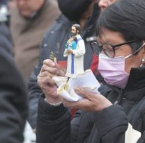 Multitudinaria procesión por San Cayetano en Vaqueros: todos piden pan y trabajo