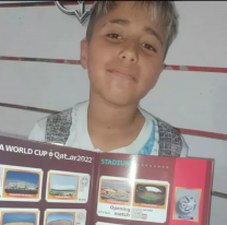 Naim tiene 11 años y es el primer salteño en completar el álbum del Mundial