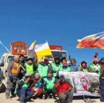 Ya caminan hacia la Catedral los peregrinos "Mina Patito"