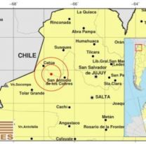 En tiempo de Milagro, se registró un sismo de 4.5º que hizo temblar la Puna