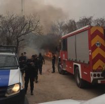 Alerta máxima en Salta por vientos fuertes: se prenden fuego los cerros