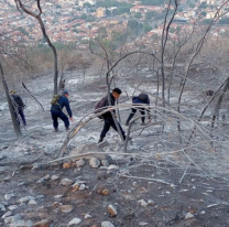 El incendio en el cerro 20 de Febrero está controlado