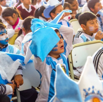 Los alumnos salteños podrán seguir a la Selección en las escuelas