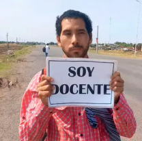 El sacrificio de un docente salteño que viaja a dedo para dar clases: "Paso más tiempo en la ruta que en el aula"