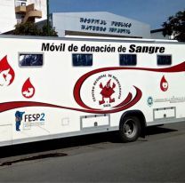 Hoy se podrá donar sangre de todo grupo y factor en el Campo Histórico de la Cruz 