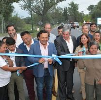 Sáenz inauguró la repavimentación de la ruta provincial 23 entre Rosario de Lerma y Cerrillos