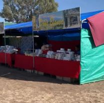 Comenzaron a instalarse los feriantes en el Campo de la Cruz