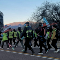 La policía de Salta acompaña a más de 40 peregrinaciones del Milagro