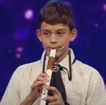 Nahuel, el salteño que sorprendió con su instrumento y logró cumplir un sueño en Got Talent