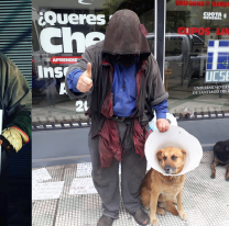 Por problemas económicos, Abdul Onur pide ayuda para alimentar a sus perritos callejeros 