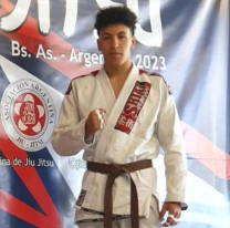 Medalla de oro para el salteño Santino Vélez en el Panamericano de Jiu-jitsu