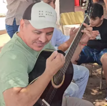 Christian Herrera apadrinó la escuela rural de El Galpón