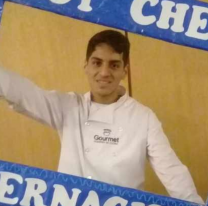 Salteño deslumbra en el mundo culinario: Gastón se graduó como Chef Internacional