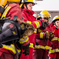 Invitan a jóvenes salteños a formar parte del cuartel de bomberos voluntarios