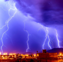 Atencion salteños: Rige alerta amarilla por fuertes tormentas en Salta