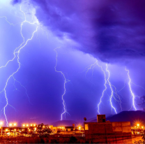 Tiempo en Salta: hay alerta meteorológico por tormentas y granizo en la ciudad