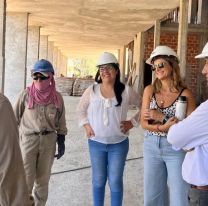 Egresadas de "Constructoras" de Cafayate, protagonistas en la construcción del Centro de Convenciones del municipio