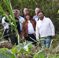 Sáenz y Bullrich recorrieron puntos claves de la frontera con Bolivia y evaluaron el servicio de seguridad