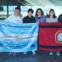 Nuestros campeones salteños en robótica llegaron a Alemania