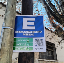 En Salta se podrá pagar el estacionamiento medido con QR