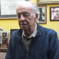 Falleció a los 90 años el querido profesor Néstor Quintana