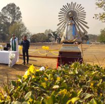 El Señor y la Virgen del Milagro Salta visitaron el Alto Molino 