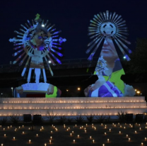 Hoy iluminarán con velas la rotonda del Peregrino