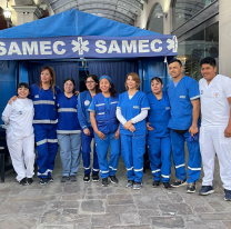 Más de 2.000 personas fueron atendidas con éxito durante la Procesión del Milagro