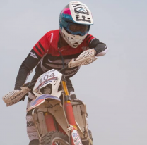 El salteño Valentino Párraga hace historia en el "Transmontaña de Enduro" con tan solo 16 años