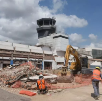 Avanzan las obras en el aeropuerto Martín Miguel de Güemes